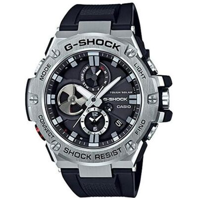 Casio Armbanduhr, G-Shock G-Steel Collegamento Smartphone, Schwarz, (Sportuhr) Casio Armbanduhr, G-Shock G-Steel Collegamento Smartphone, Schwarz, (Sportuhr)