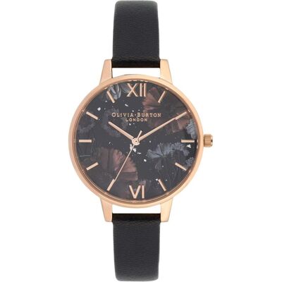 Olivia Burton, Armbanduhr, Armbanduhr mit Lederband, Mehrfarbig, (Analoguhr, 34 mm) Olivia Burton, Armbanduhr, Armbanduhr mit Lederband, Mehrfarbig, (Analoguhr, 34 mm)