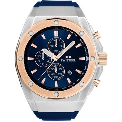 TW-Steel, Armbanduhr, CE4105 CEO Tech Chronograph Herrenuhr 44mm 10ATM, Blau, (Chronograph, 44 mm) TW-Steel, Armbanduhr, CE4105 CEO Tech Chronograph Herrenuhr 44mm 10ATM, Blau, (Chronograph, 44 mm)