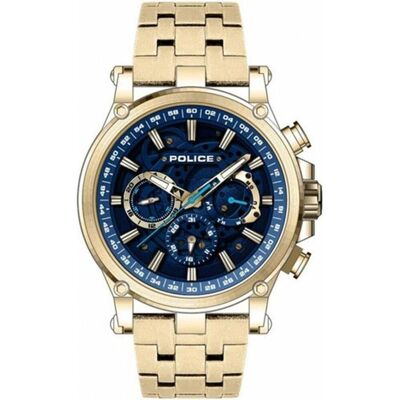 Police, Armbanduhr, Taman, Gold, (Analoguhr, 47 mm) Police, Armbanduhr, Taman, Gold, (Analoguhr, 47 mm)