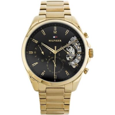 Tommy Hilfiger Armbanduhr, Bäcker, Gold, (Chronograph, 40 mm) Tommy Hilfiger Armbanduhr, Bäcker, Gold, (Chronograph, 40 mm)