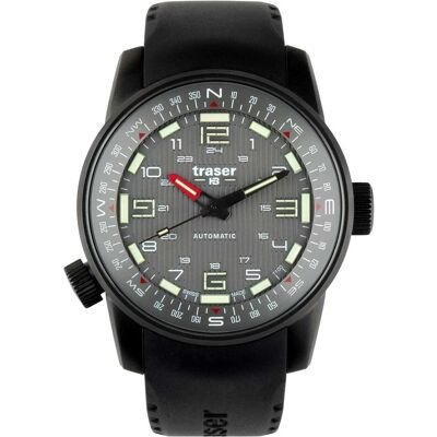 Traser, Armbanduhr, H3 110594 P68 Pathfinder T100, Grau, Schwarz, (Analoguhr, 46 mm) Traser, Armbanduhr, H3 110594 P68 Pathfinder T100, Grau, Schwarz, (Analoguhr, 46 mm)