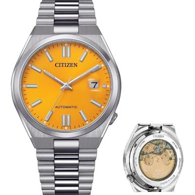 Citizen Armbanduhr, NJ0150-81Z, Silber, Orange, (40 mm) Citizen Armbanduhr, NJ0150-81Z, Silber, Orange, (40 mm)