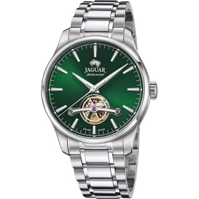 Jaguar, Armbanduhr, Automatik, Silber, (Analoguhr, 42 mm) Jaguar, Armbanduhr, Automatik, Silber, (Analoguhr, 42 mm)