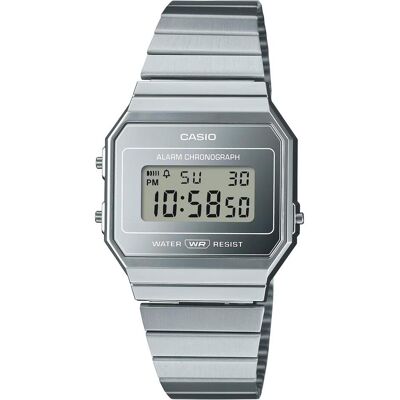 Casio Armbanduhr, A700WEV-7AEF, Silber, (Chronograph, 35.50 mm) Casio Armbanduhr, A700WEV-7AEF, Silber, (Chronograph, 35.50 mm)
