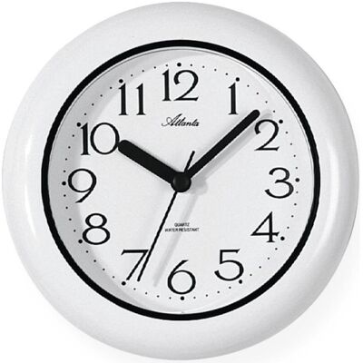 Atlanta 454-0 Weiße Wanduhr - Wanduhr Atlanta 454-0 Weiße Wanduhr - Wanduhr