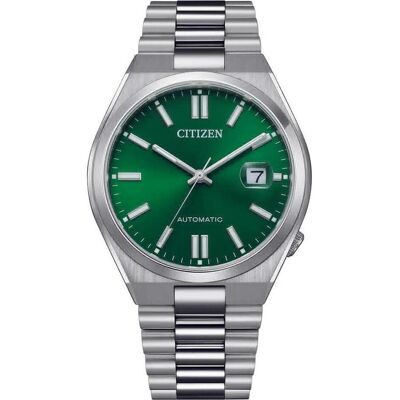 Citizen Armbanduhr, Tsuyosa, Silber, Grün, (Analoguhr, 40 mm) Citizen Armbanduhr, Tsuyosa, Silber, Grün, (Analoguhr, 40 mm)