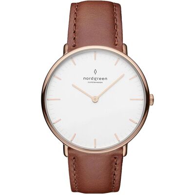 Nordgreen, Armbanduhr, Native, Gold, Rosa, (36 mm) Nordgreen, Armbanduhr, Native, Gold, Rosa, (36 mm)