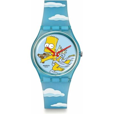 Swatch, Armbanduhr, Unisex-Uhr SO28Z115 (Ø 34 mm), (Analoguhr, Swiss Made, 34 mm) Swatch, Armbanduhr, Unisex-Uhr SO28Z115 (Ø 34 mm), (Analoguhr, Swiss Made, 34 mm)