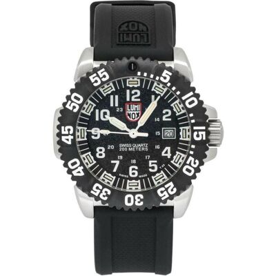 Luminox, Armbanduhr, Herrenuhr XS.3151.NV.F (Ø 45 mm), Grau, Schwarz, (Analoguhr, Swiss Made, 45 mm) Luminox, Armbanduhr, Herrenuhr XS.3151.NV.F (Ø 45 mm), Grau, Schwarz, (Analoguhr, Swiss Made, 45 mm)