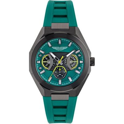 Aston Martin, Armbanduhr, MTRI1F503, Weiss, Schwarz, Grau, Silber, (Chronograph, 42 mm) Aston Martin, Armbanduhr, MTRI1F503, Weiss, Schwarz, Grau, Silber, (Chronograph, 42 mm)