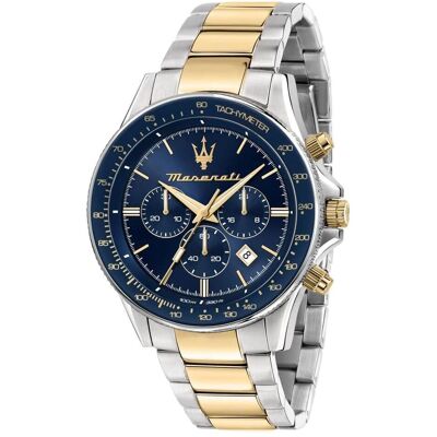 Maserati, Armbanduhr, Cronografo Edizione Limitata Sfida, Silber, Gold, (Chronograph, 44 mm) Maserati, Armbanduhr, Cronografo Edizione Limitata Sfida, Silber, Gold, (Chronograph, 44 mm)