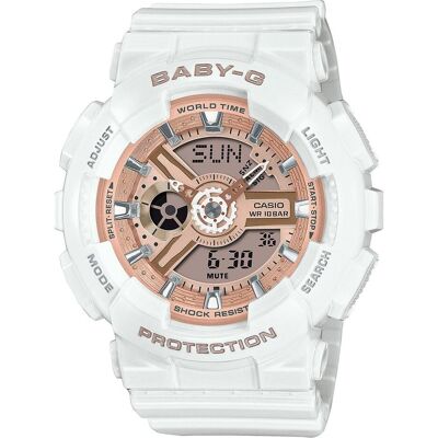 Casio Armbanduhr, Baby-G, Weiss, (Hybrid Uhr, 43.40 mm) Casio Armbanduhr, Baby-G, Weiss, (Hybrid Uhr, 43.40 mm)