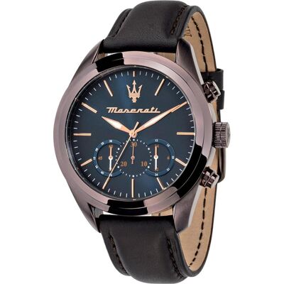 Maserati, Armbanduhr, Chronograph Traguardo, Braun, (Chronograph, 45 mm) Maserati, Armbanduhr, Chronograph Traguardo, Braun, (Chronograph, 45 mm)