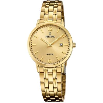 Festina, Armbanduhr, Classic Bracelet 20514/3, Gold, (Analoguhr, 30 mm) Festina, Armbanduhr, Classic Bracelet 20514/3, Gold, (Analoguhr, 30 mm)