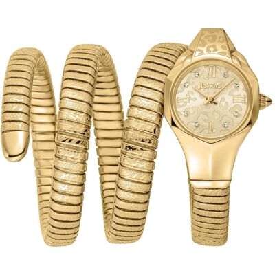 Just Cavalli, Armbanduhr, Ravenna, Gold, (Analoguhr, 22 mm) Just Cavalli, Armbanduhr, Ravenna, Gold, (Analoguhr, 22 mm)