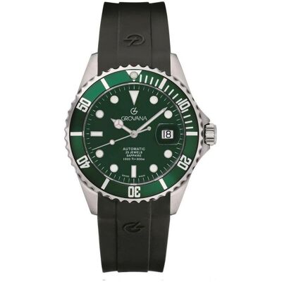 Grovana, Armbanduhr, Key West Surf-Kollektion – Schweizer Automatikuhr, Grün, (Swiss Made) Grovana, Armbanduhr, Key West Surf-Kollektion – Schweizer Automatikuhr, Grün, (Swiss Made)