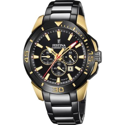 Festina, Armbanduhr, Chrono Bike Special Edition, Schwarz, (Chronograph, 47 mm) Festina, Armbanduhr, Chrono Bike Special Edition, Schwarz, (Chronograph, 47 mm)