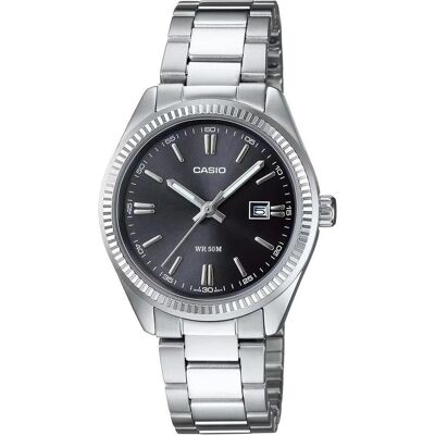 Casio Armbanduhr, Ltp-1302pd-1a1vef, Silber, (Analoguhr, 30.20 mm) Casio Armbanduhr, Ltp-1302pd-1a1vef, Silber, (Analoguhr, 30.20 mm)