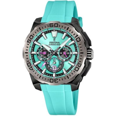 Festina, Armbanduhr, F20726/2 Chrono Bike, Blau, (Chronograph, 45.50 mm) Festina, Armbanduhr, F20726/2 Chrono Bike, Blau, (Chronograph, 45.50 mm)