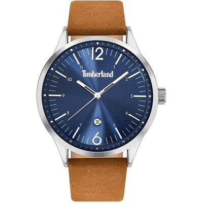 Timberland Armbanduhr, Northampton, Braun, Silber, Blau, Türkis, (Analoguhr, 45 mm) Timberland Armbanduhr, Northampton, Braun, Silber, Blau, Türkis, (Analoguhr, 45 mm)