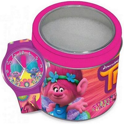 Disney Armbanduhr, WALT KID WATCH Mod. TROLLS - Tin Box, Mehrfarbig, (Analoguhr, 33 mm) Disney Armbanduhr, WALT KID WATCH Mod. TROLLS - Tin Box, Mehrfarbig, (Analoguhr, 33 mm)