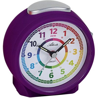 Atlanta, Armbanduhr, Kinderwecker, Violett Atlanta, Armbanduhr, Kinderwecker, Violett