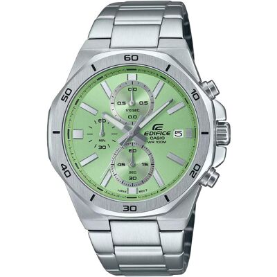 Casio Armbanduhr, EFV-640D-3AVUEF, Grün, Grau, Silber, (Analoguhr, Chronograph, 44 mm) Casio Armbanduhr, EFV-640D-3AVUEF, Grün, Grau, Silber, (Analoguhr, Chronograph, 44 mm)
