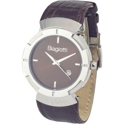 Laura Biagiotti, Armbanduhr, Herrenuhr LB0033M-04 (Ø 40 mm), Braun, Silber, (Analoguhr, 40 mm) Laura Biagiotti, Armbanduhr, Herrenuhr LB0033M-04 (Ø 40 mm), Braun, Silber, (Analoguhr, 40 mm)