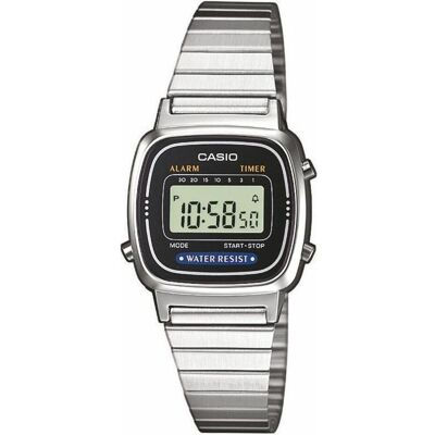 Casio Armbanduhr, La670wea-1ef, Silber, (Digitaluhr, 24.60 mm) Casio Armbanduhr, La670wea-1ef, Silber, (Digitaluhr, 24.60 mm)