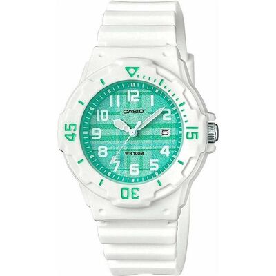 Casio Armbanduhr, DAMEN LRW-200H 3CVDF (zd557n), Grün, Weiss, (34 mm) Casio Armbanduhr, DAMEN LRW-200H 3CVDF (zd557n), Grün, Weiss, (34 mm)
