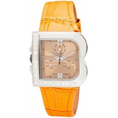 Laura Biagiotti, Armbanduhr, Damenuhr LB0002-NA (Ø 33 mm), Orange, (33 mm) Laura Biagiotti, Armbanduhr, Damenuhr LB0002-NA (Ø 33 mm), Orange, (33 mm)