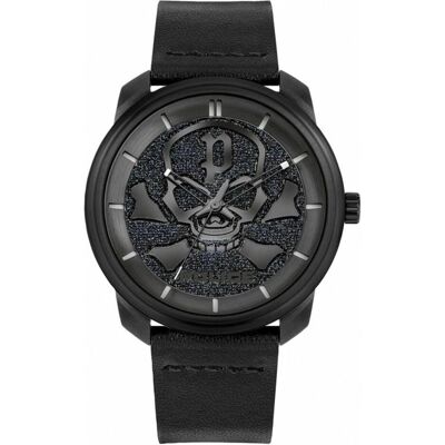 Police, Armbanduhr, Bleder, Schwarz, (Analoguhr, 44 mm) Police, Armbanduhr, Bleder, Schwarz, (Analoguhr, 44 mm)