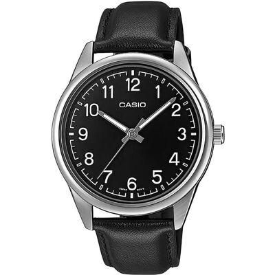 Casio Armbanduhr, Standard, Schwarz, Grau, Silber, (40 mm) Casio Armbanduhr, Standard, Schwarz, Grau, Silber, (40 mm)