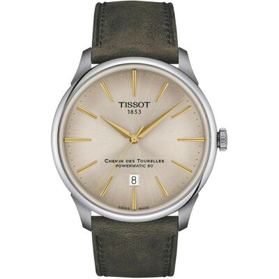 Tissot, Armbanduhr, Chemin Des Tourelles Powermatic 80, Silber, (Swiss Made, 42 mm) Tissot, Armbanduhr, Chemin Des Tourelles Powermatic 80, Silber, (Swiss Made, 42 mm)