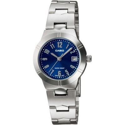 Casio Armbanduhr, COLLECTION Mod. LTP-1241D-2, Blau, Silber, (25 mm) Casio Armbanduhr, COLLECTION Mod. LTP-1241D-2, Blau, Silber, (25 mm)