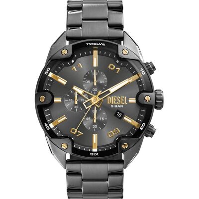 Diesel Armbanduhr, Chronograph SPIKED, Grau, (Chronograph, 49 mm) Diesel Armbanduhr, Chronograph SPIKED, Grau, (Chronograph, 49 mm)
