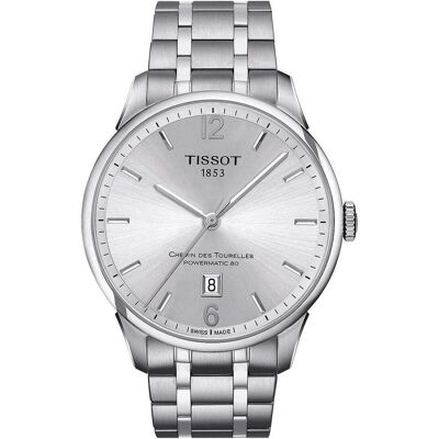 Tissot, Armbanduhr, Chemin Des Tourelles Automatic Gent, Silber, (Analoguhr, Swiss Made, 42 mm) Tissot, Armbanduhr, Chemin Des Tourelles Automatic Gent, Silber, (Analoguhr, Swiss Made, 42 mm)