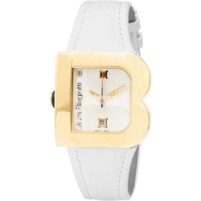 Laura Biagiotti, Armbanduhr, Damenuhr LB0001L-DB (Ø 33 mm), Silber, Gold, Weiss, (Analoguhr, 33 mm) Laura Biagiotti, Armbanduhr, Damenuhr LB0001L-DB (Ø 33 mm), Silber, Gold, Weiss, (Analoguhr, 33 mm)