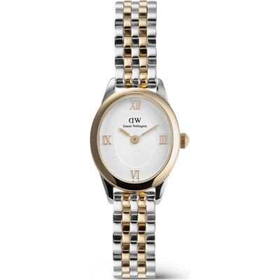 Daniel Wellington, Armbanduhr, Ophelia Mini Two Tone Gold, Weiss, Gold, Silber, (Analoguhr) Daniel Wellington, Armbanduhr, Ophelia Mini Two Tone Gold, Weiss, Gold, Silber, (Analoguhr)