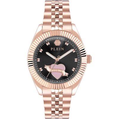 Philipp Plein, Armbanduhr, PW2BA1025, Braun, Rosa, (Analoguhr) Philipp Plein, Armbanduhr, PW2BA1025, Braun, Rosa, (Analoguhr)