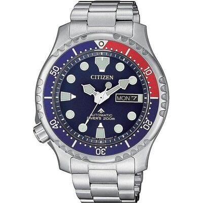 Citizen Armbanduhr, WATCHES Mod. NY0086-83L, Silber, Blau, (Analoguhr, Taucheruhr, 42 mm) Citizen Armbanduhr, WATCHES Mod. NY0086-83L, Silber, Blau, (Analoguhr, Taucheruhr, 42 mm)