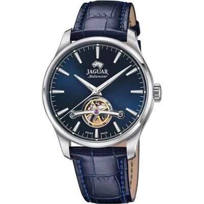 Jaguar, Armbanduhr, Automatik, Blau, Türkis, Silber, (Analoguhr, 42 mm) Jaguar, Armbanduhr, Automatik, Blau, Türkis, Silber, (Analoguhr, 42 mm)
