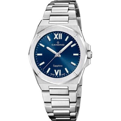 Candino, Armbanduhr, Lady Elegance, Silber, (Swiss Made, 33.50 mm) Candino, Armbanduhr, Lady Elegance, Silber, (Swiss Made, 33.50 mm)