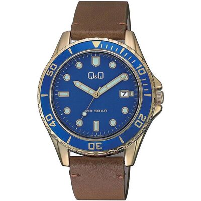 Q&Q, Armbanduhr, FASHION Mod. A172J102Y, Blau, (43 mm) Q&Q, Armbanduhr, FASHION Mod. A172J102Y, Blau, (43 mm)