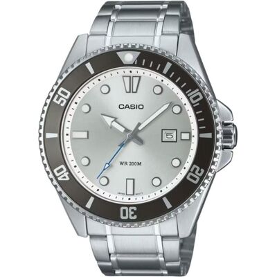 Casio Armbanduhr, Herrenuhr DIVER 200M (Ø 44 mm), Silber, (44 mm) Casio Armbanduhr, Herrenuhr DIVER 200M (Ø 44 mm), Silber, (44 mm)