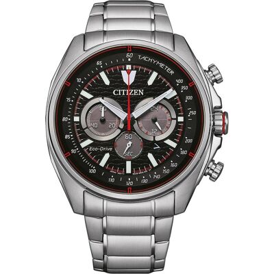 Citizen Armbanduhr, Eco-Drive Chronograph CA4561-89E -rannekello, Silber, (Chronograph, 45 mm) Citizen Armbanduhr, Eco-Drive Chronograph CA4561-89E -rannekello, Silber, (Chronograph, 45 mm)