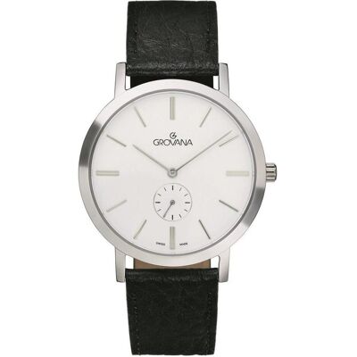 Grovana, Armbanduhr, KENSINGTON-Kollektion – Schweizer Quarzuhr, Silber, (Swiss Made) Grovana, Armbanduhr, KENSINGTON-Kollektion – Schweizer Quarzuhr, Silber, (Swiss Made)