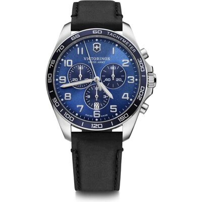 Victorinox Armbanduhr, FieldForce Classic Chrono, Schwarz, (Chronograph, Swiss Made, 42 mm) Victorinox Armbanduhr, FieldForce Classic Chrono, Schwarz, (Chronograph, Swiss Made, 42 mm)