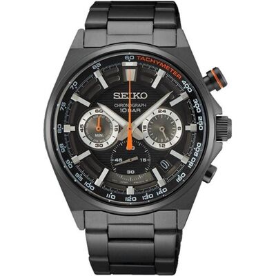 Seiko Armbanduhr, WATCHES Mod. SSB399P1, Schwarz, (Chronograph, 41 mm) Seiko Armbanduhr, WATCHES Mod. SSB399P1, Schwarz, (Chronograph, 41 mm)